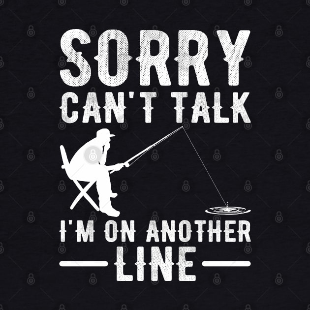 sorry cant talk im on another line by DragonTees